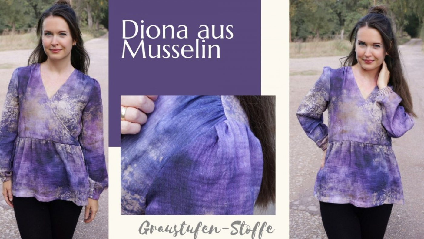 Schnittmuster Bluse  „Diona"  als Ebook